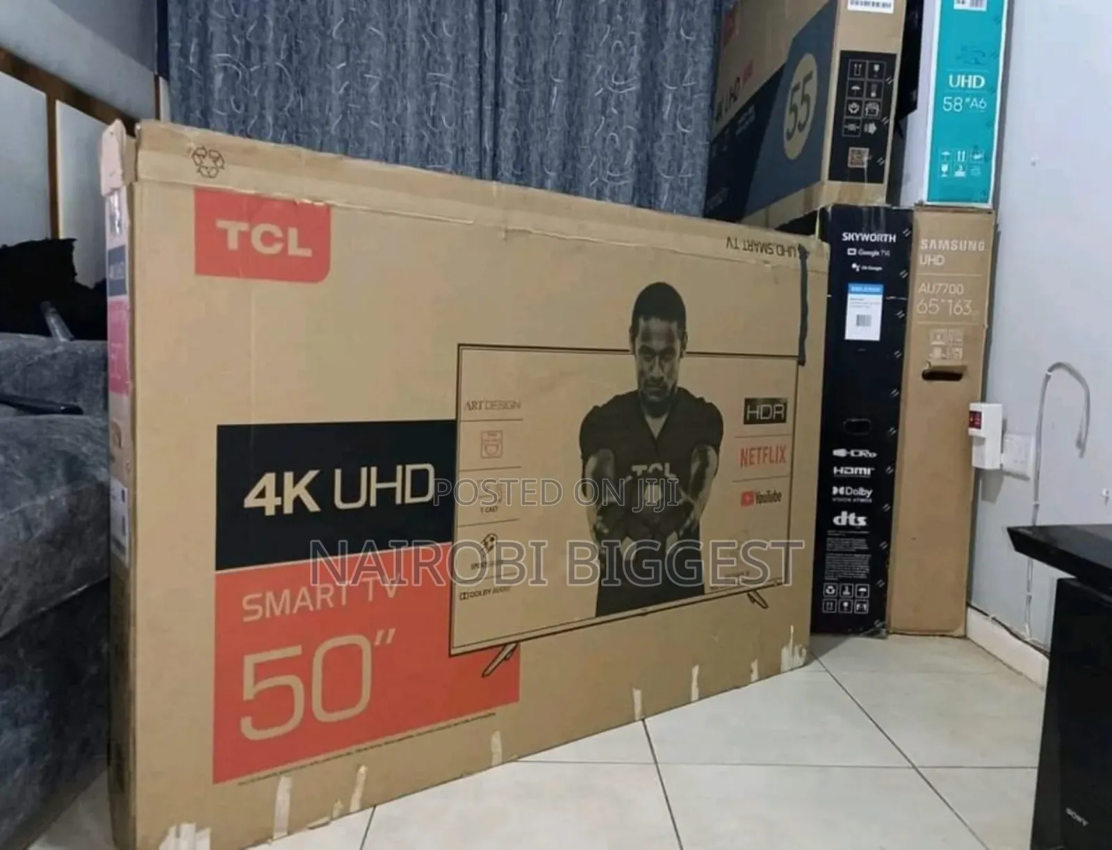 Tcl 50 Inches Smart Uhd Television