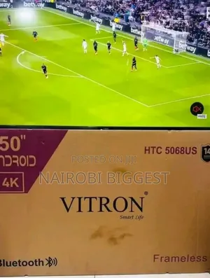 Vitron 50 Inches 4k Android Television