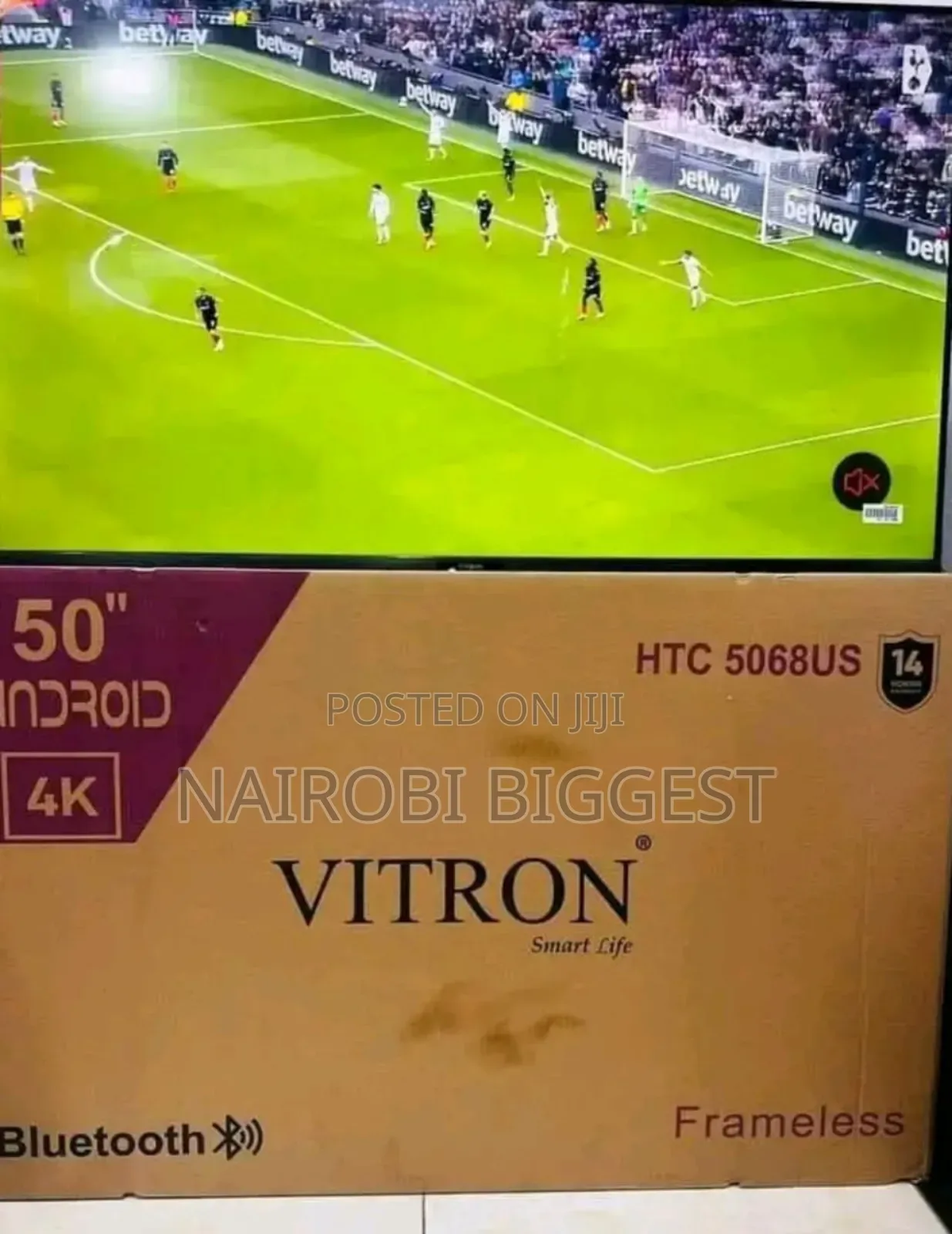 Vitron 50 Inches 4k Android Television