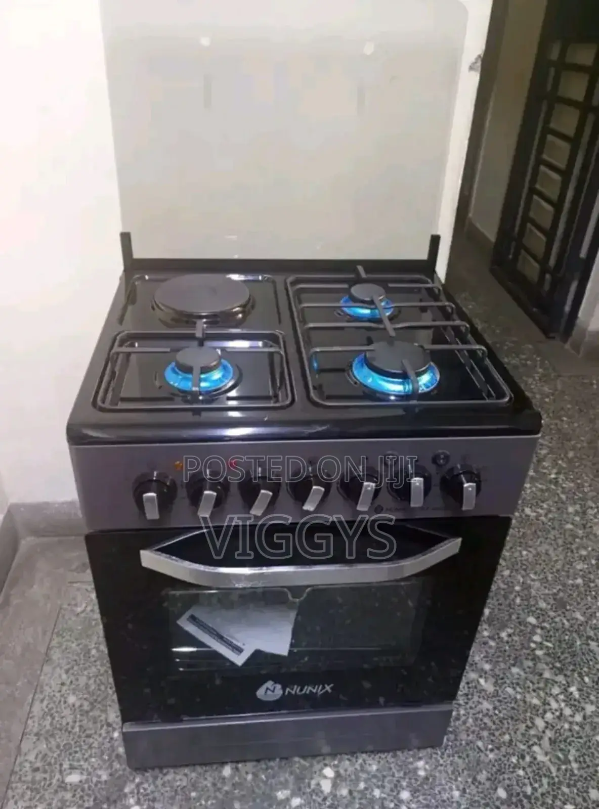 Affordable Nunix 50*55 3+1 Electric Oven Cooker NU/3*1COOKER