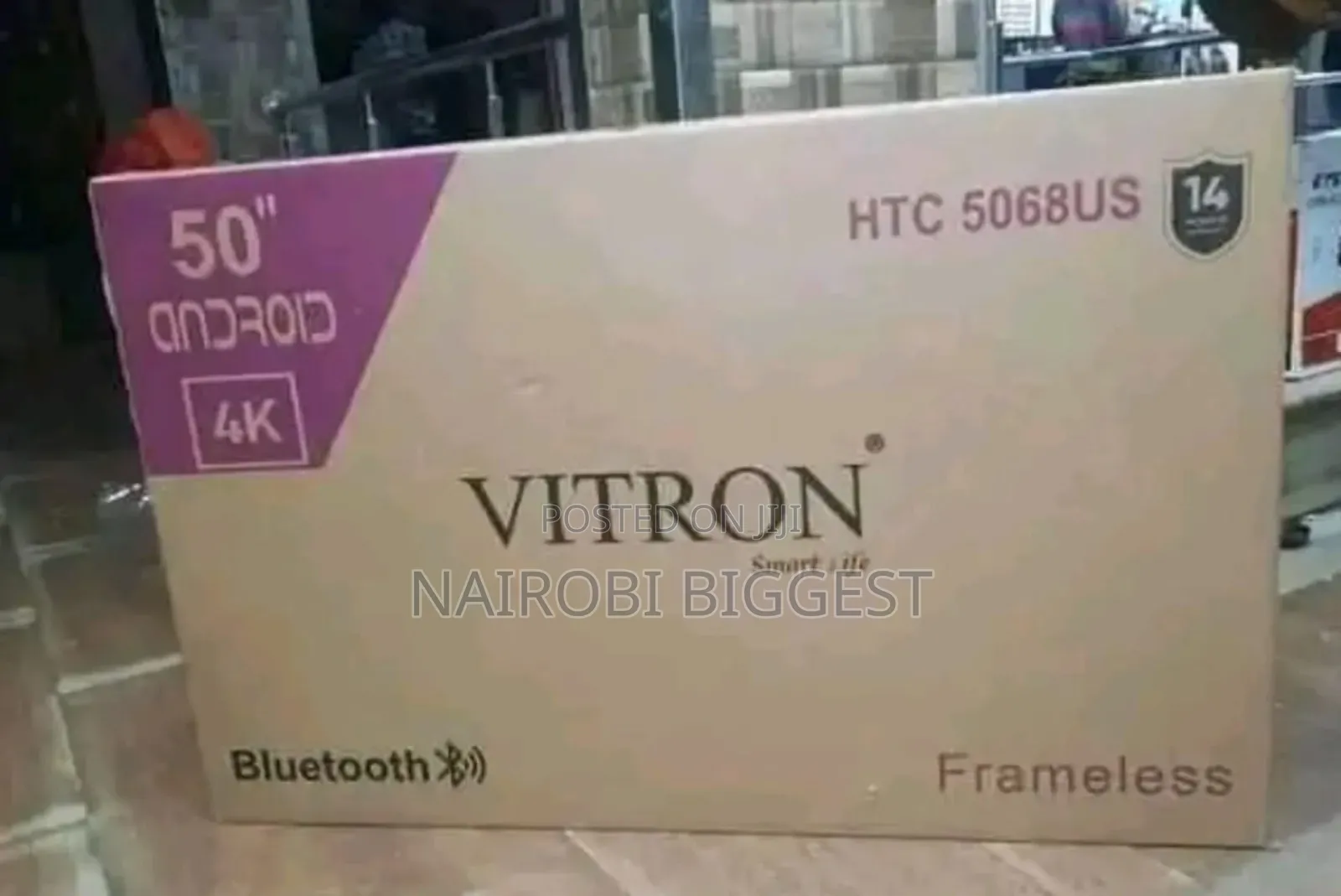 Vitron 50 Inches  Smart Android Television