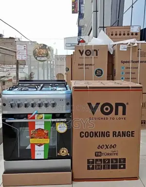Cool Von 3+1 60*60 Standing Cooker/Von Free Stand