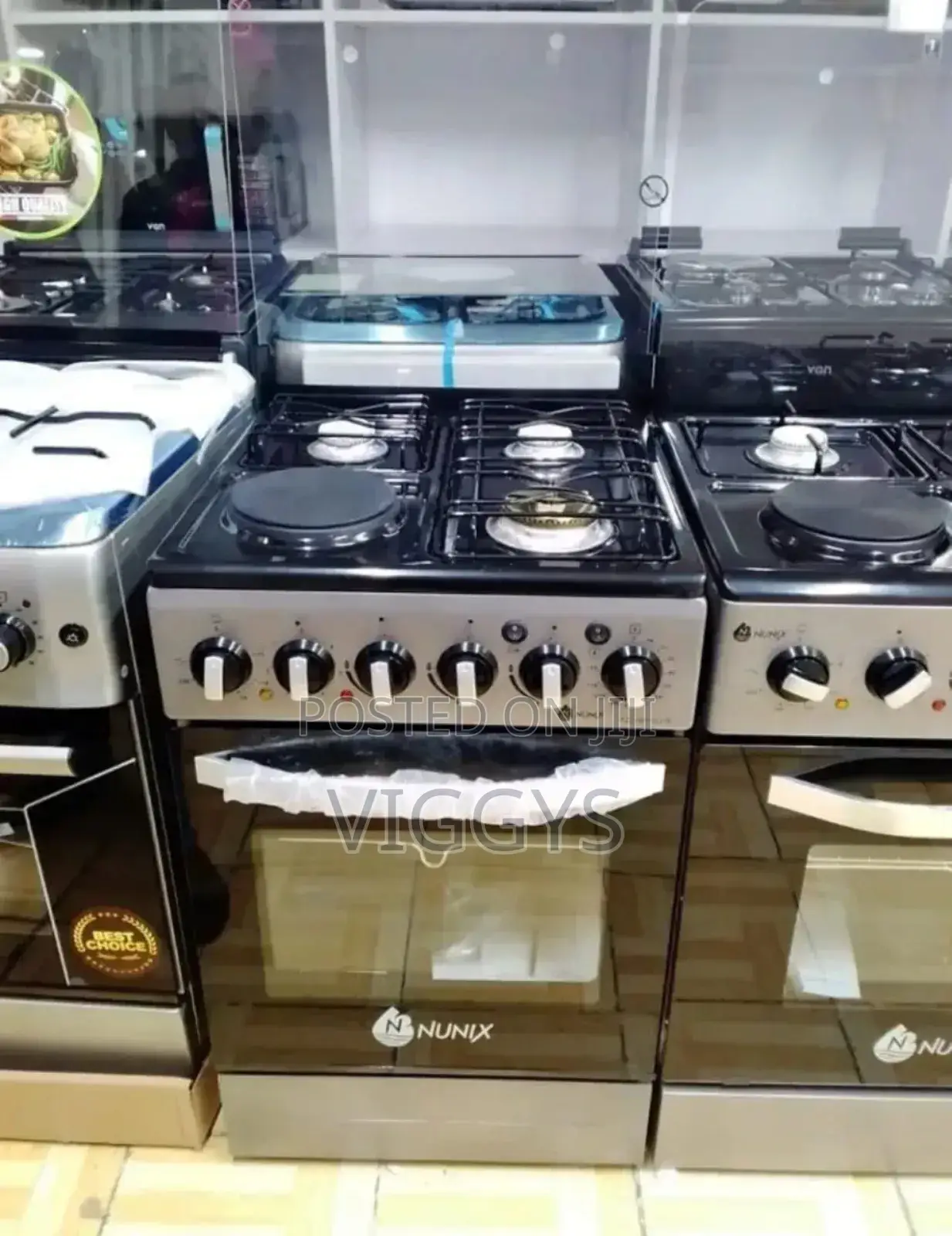 Brand New Nunix 50 by 55 Standing Cooker/Nu55*50/BCD