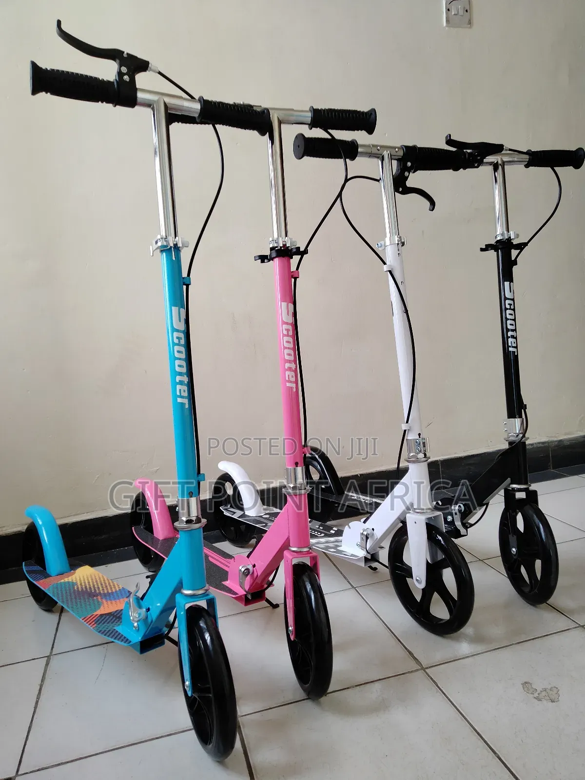 Two Wheels Metal Foldable Scooters