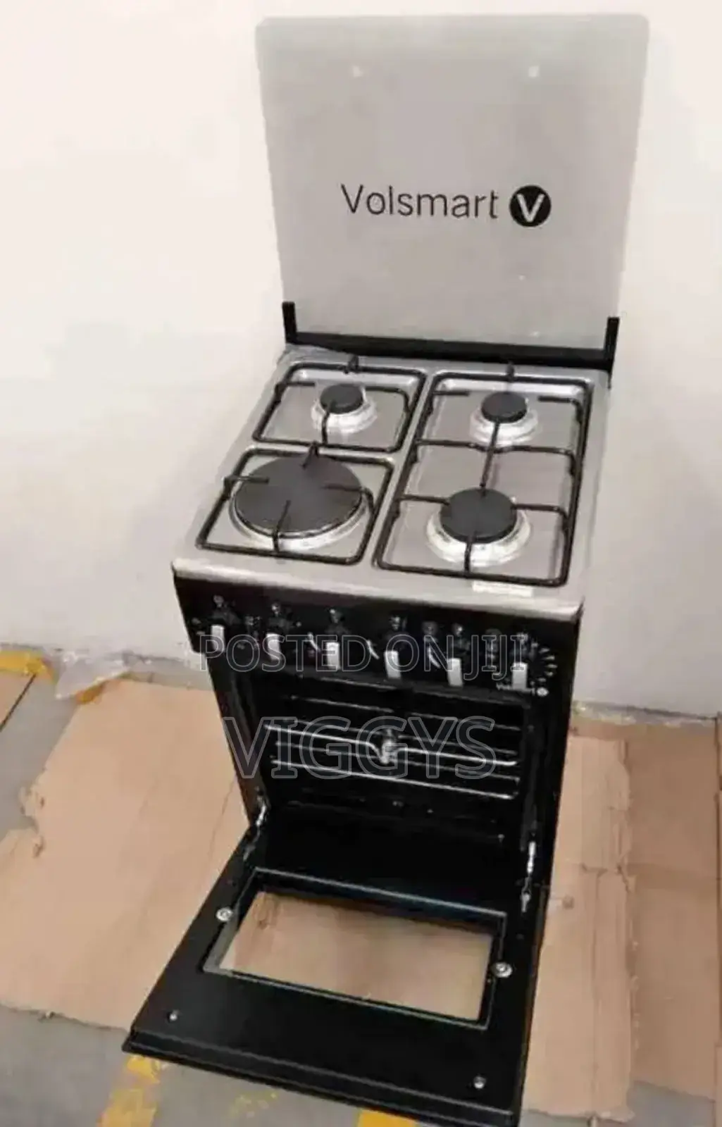 Adorable Volsmart 3+1 Full Gas Cooker/Volsmart 3+1gc/V4g