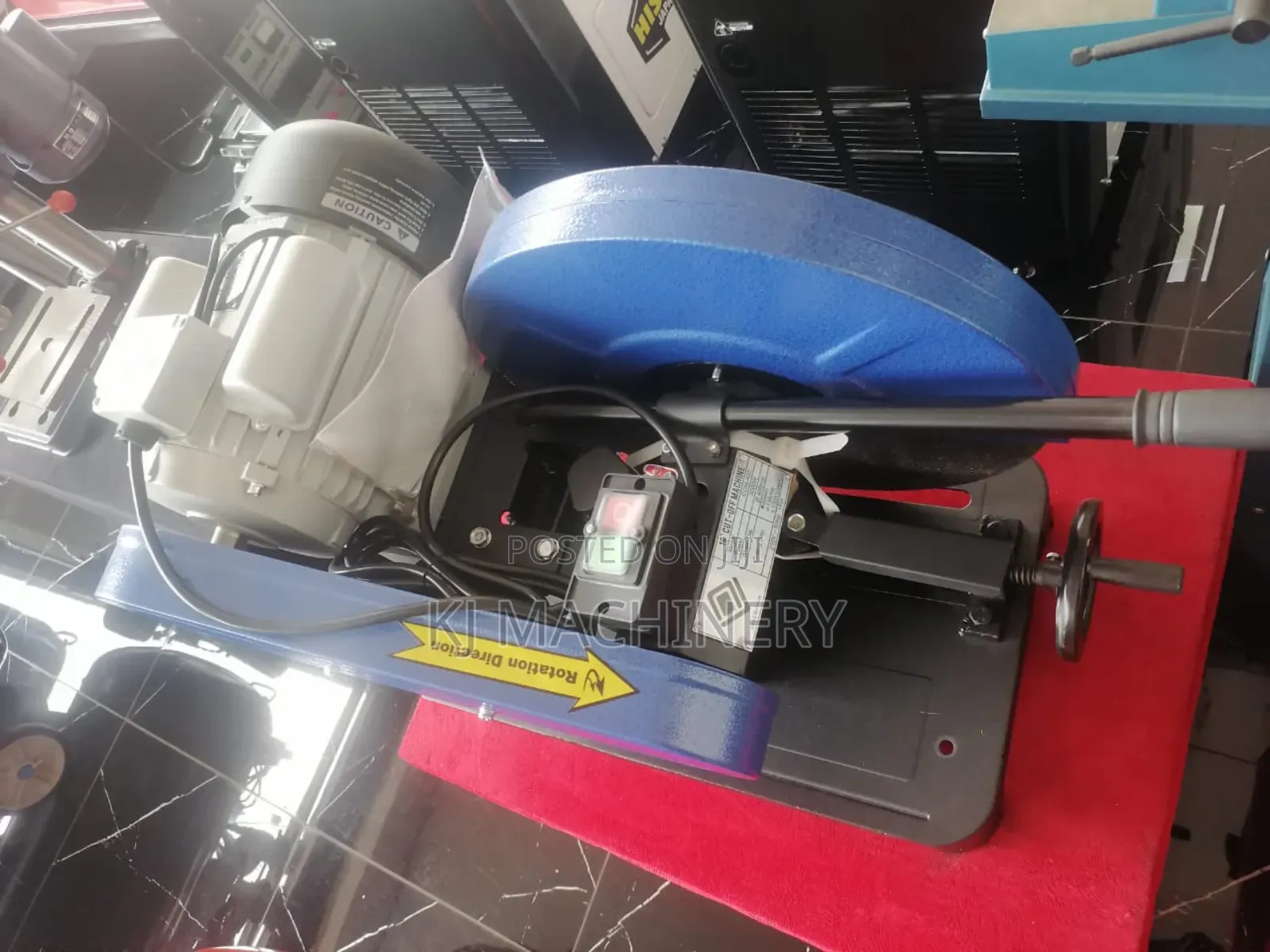 Cut-Off Machine Electric Powered Single Phase