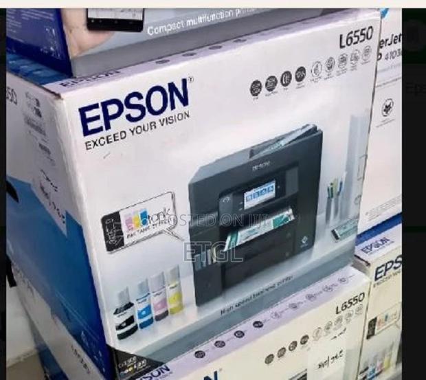 Epson Ecotank L6550 A4 Colour Wi-Fi Duplex All-in-One Ink Tank Printer - main view