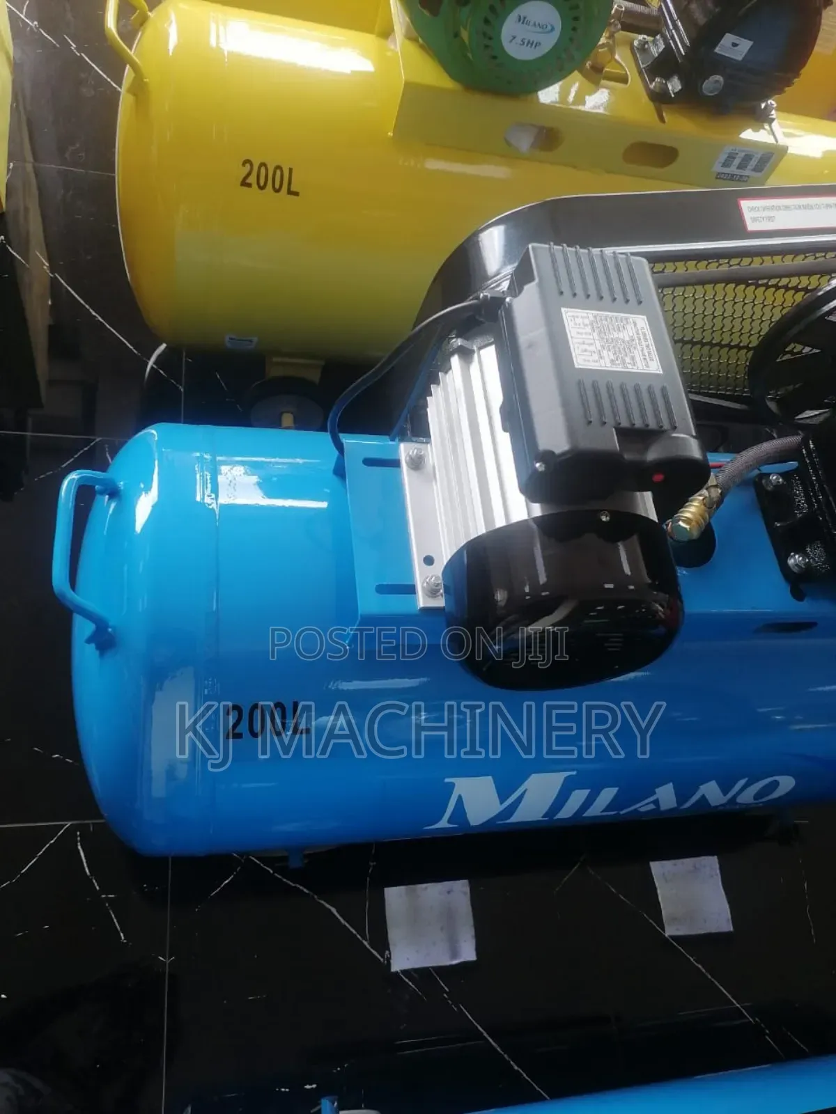 Air Compressor 200litres Electric Belt Driven