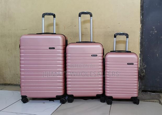3in1 Luxurious Fibre Suitcase Available in All Colours - main view