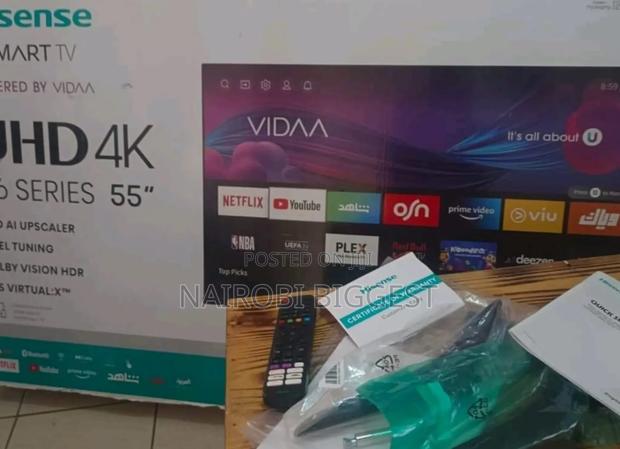 Hisense 55 Inches 4k Smart Uhd Television - main view