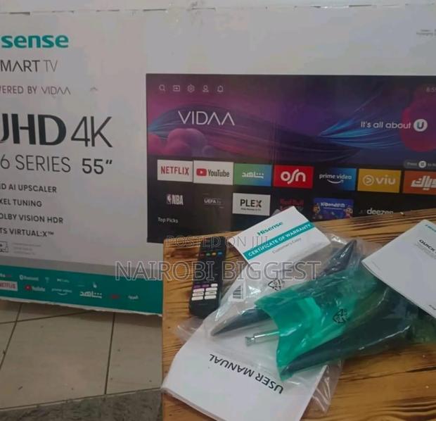 Hisense 55 Inches 4k Smart Uhd Television - thumbnail 2