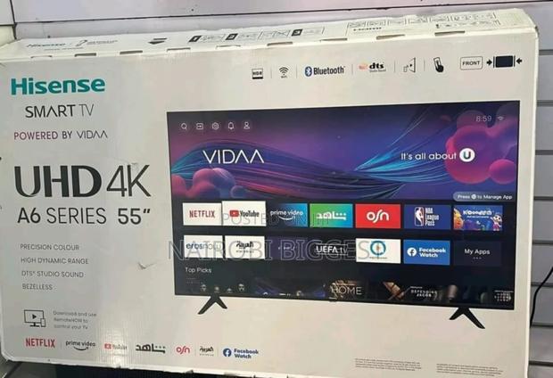 Hisense 55 Inches Smart Vidaa 4k Television - thumbnail 2