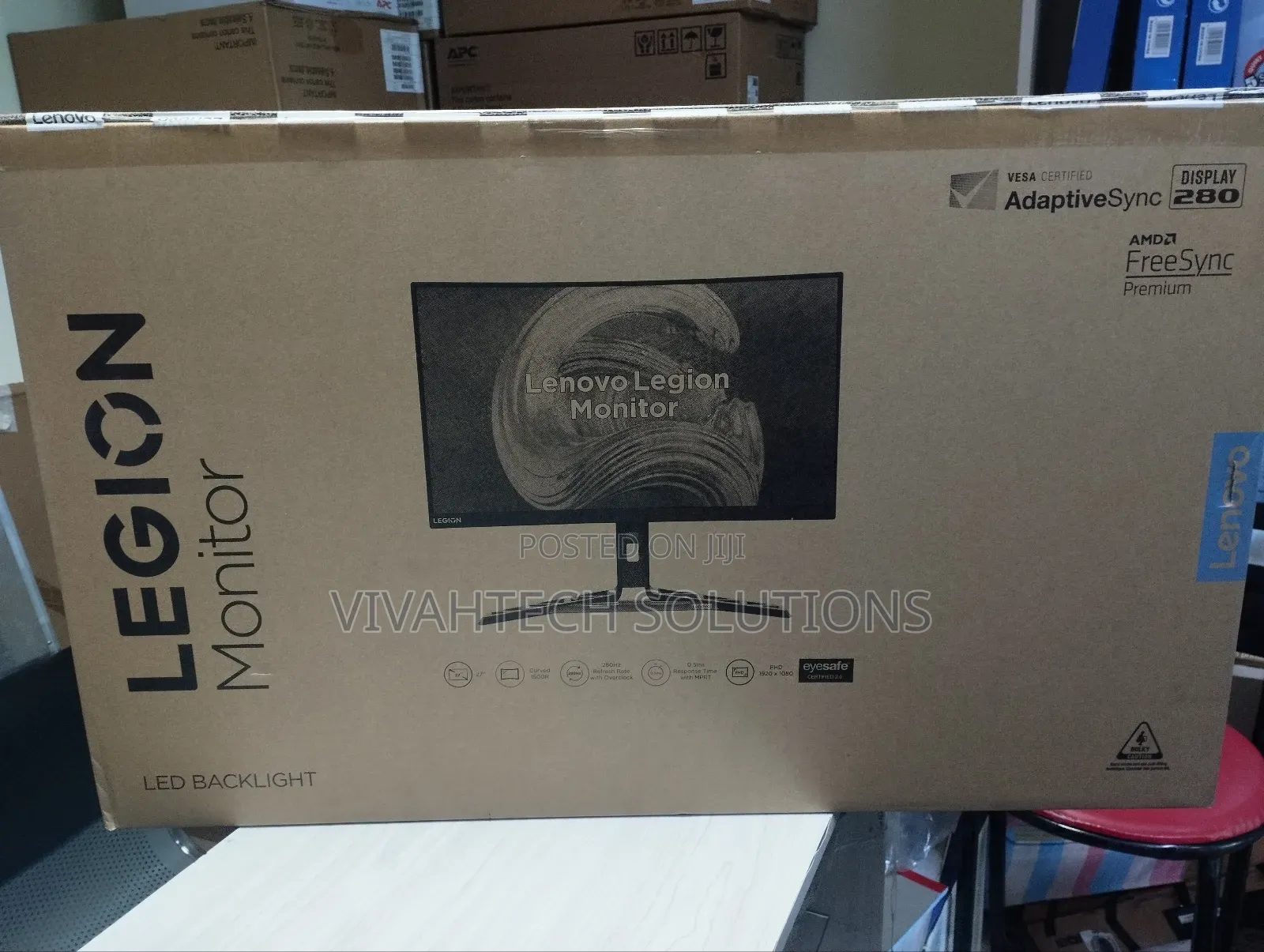 Lenovo Legion R27fc-30 Gaming Monitor FHD 240hz–280hz