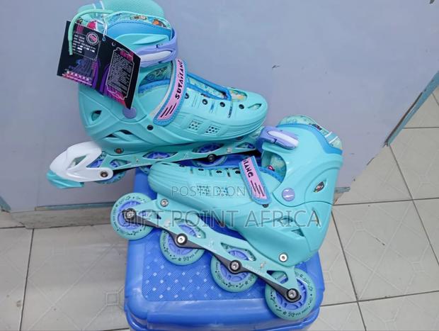 Rubber Wheels Roller Skates for Kids - main view
