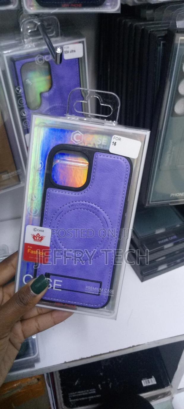 iPhone 15 Leather Case,Compatible With Magsafe - thumbnail 2