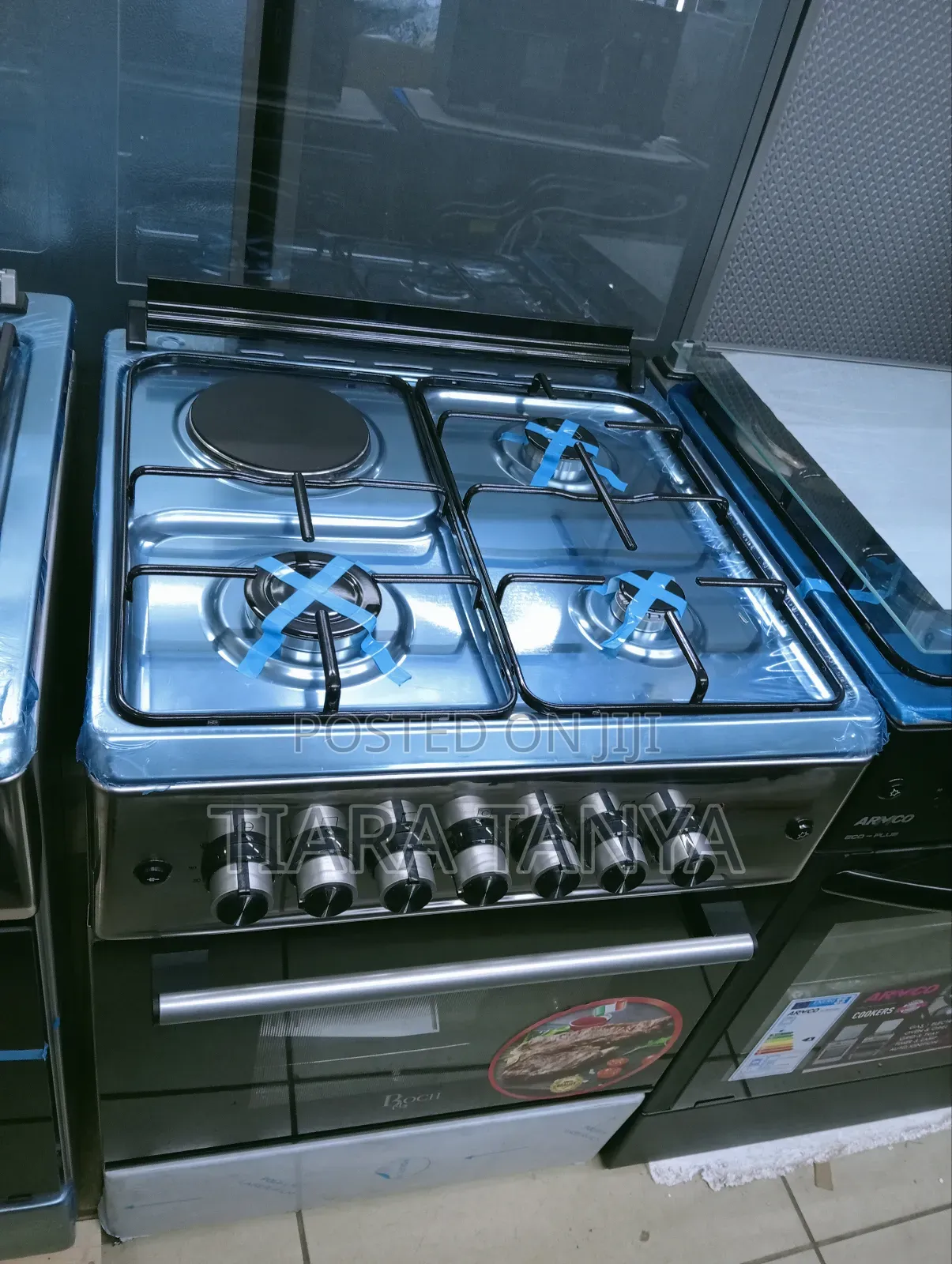 Roch 3 Gas And I Electric Cooker