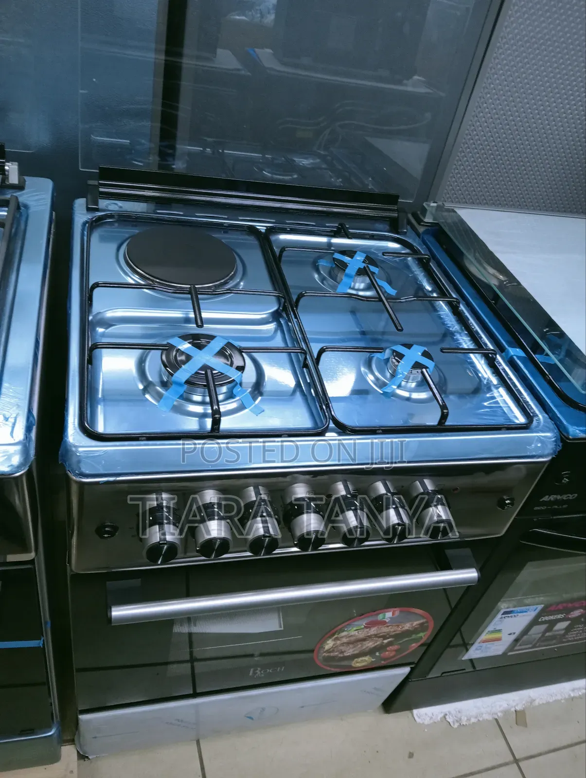 Roch 3 Gas And I Electric Cooker