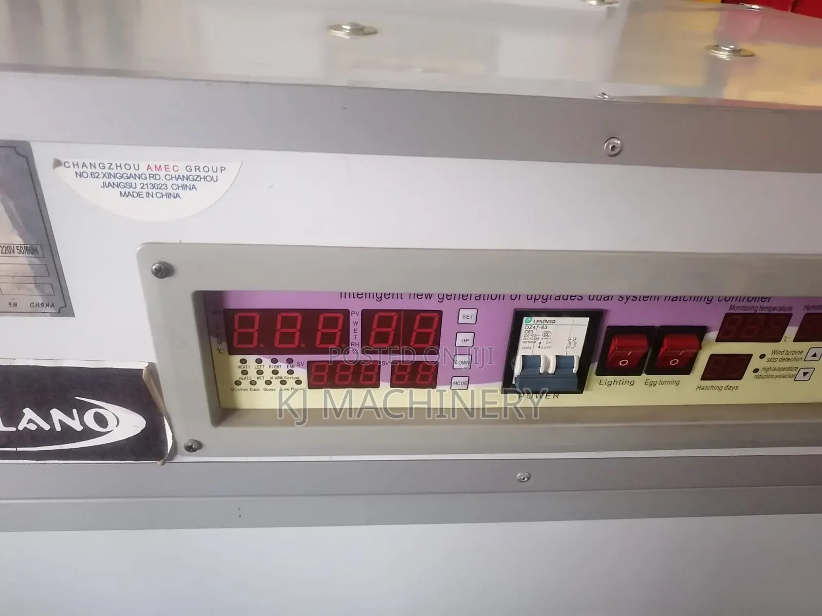 Milano Egg Incubator Heavy Duty