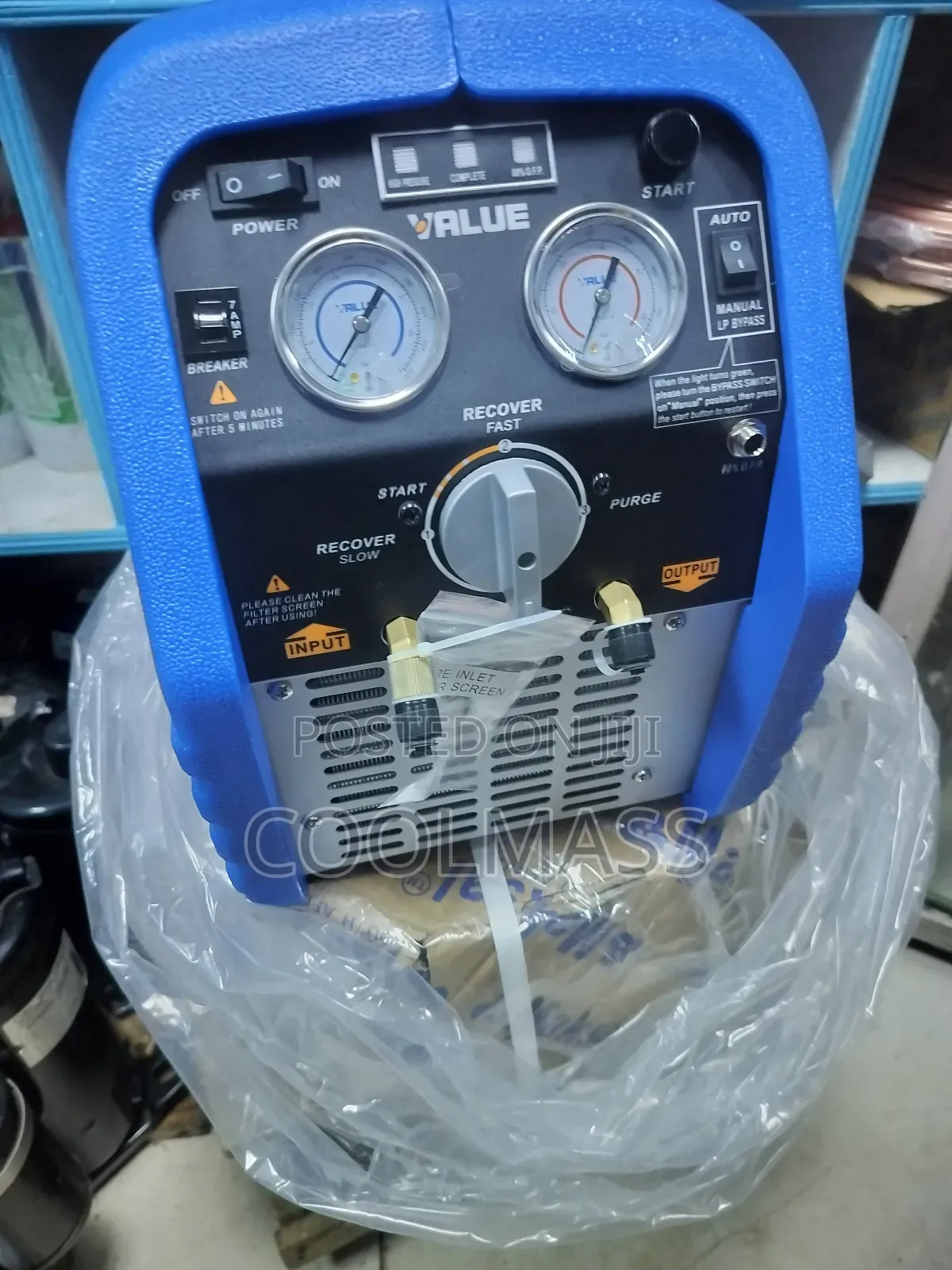 Refrigerant Recovery Unit in Nairobi Kenya