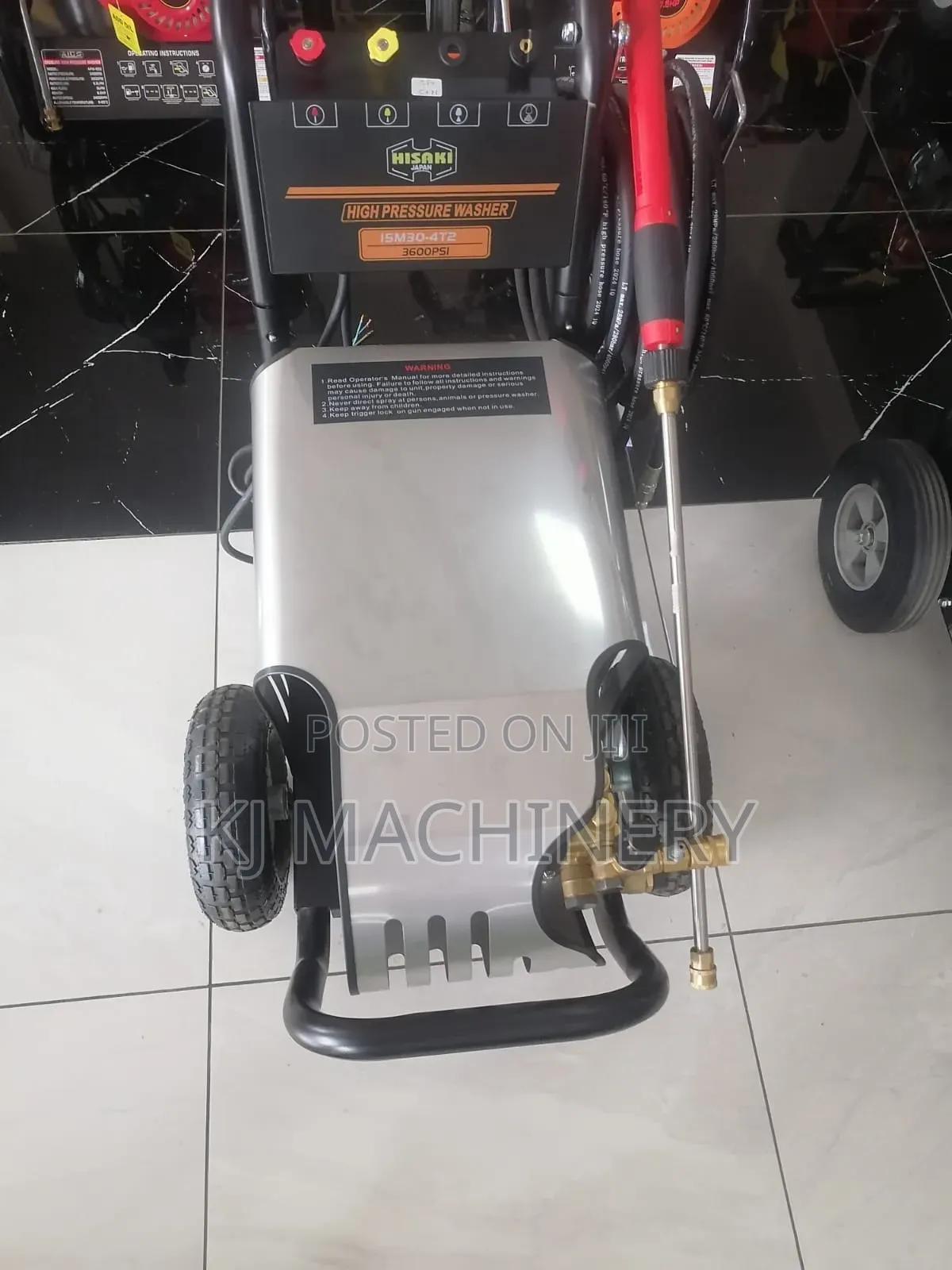 Hisaki Japan 3600psi Three Phase Carwash Machine