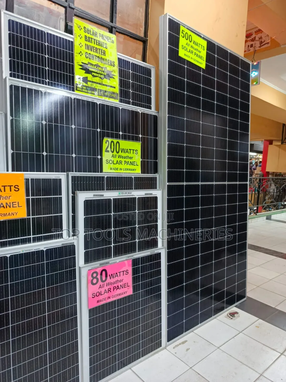 500watts 36V Germany Solar Panel