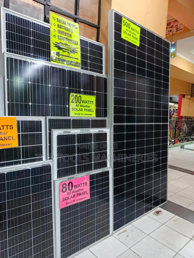 500watts 36V Germany Solar Panel - main view