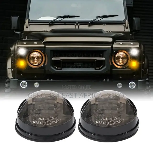 Landrover Defender 10pcs Smoked Iceberg Lights Upgrade KIT