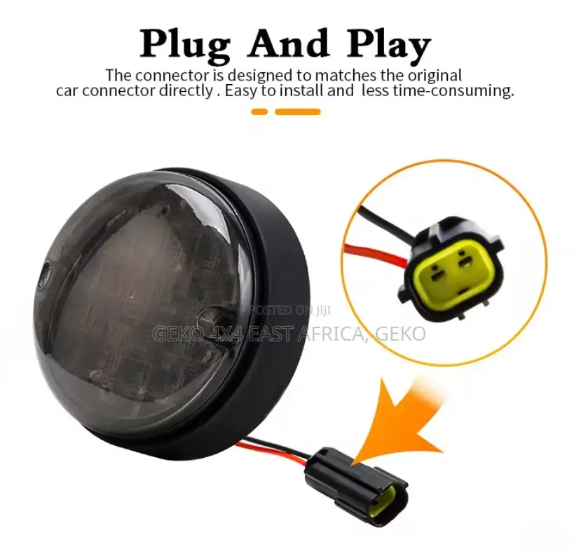 Landrover Defender 10pcs Smoked Iceberg Lights Upgrade KIT