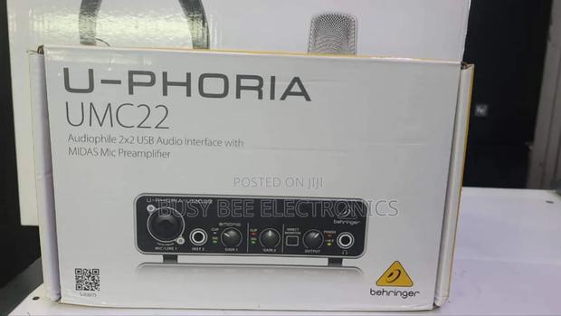 Behringer UMC22 USB Audio Interface - main view