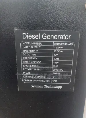 Maybach Silent Diesel 3 Phase 15kva Generator