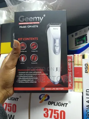 Geemy Professional Trimmer With Silver Pd Alloy Motor