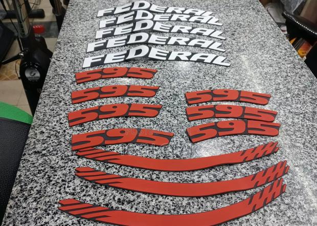 3D Federal Tyre Sticker