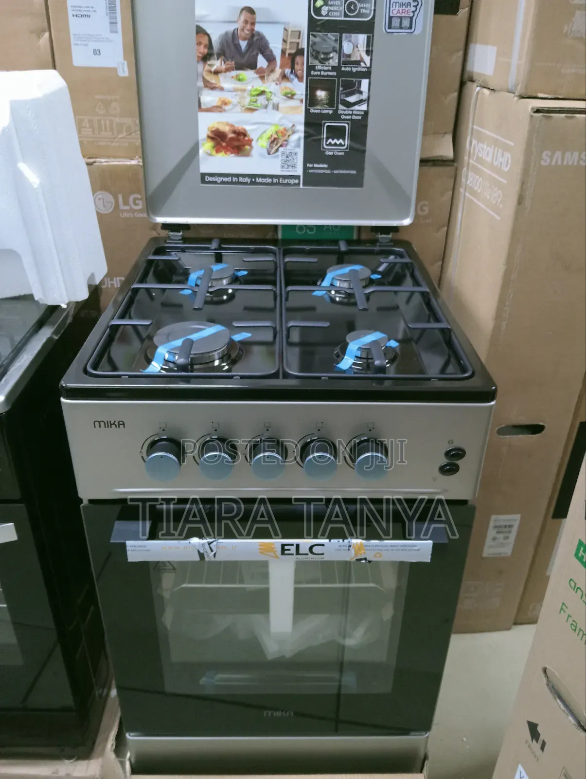 Mika 50 by 55 All Gas Cooker