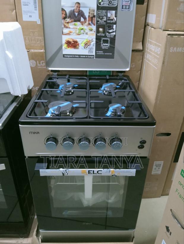 Mika 50 by 55 All Gas Cooker - main view