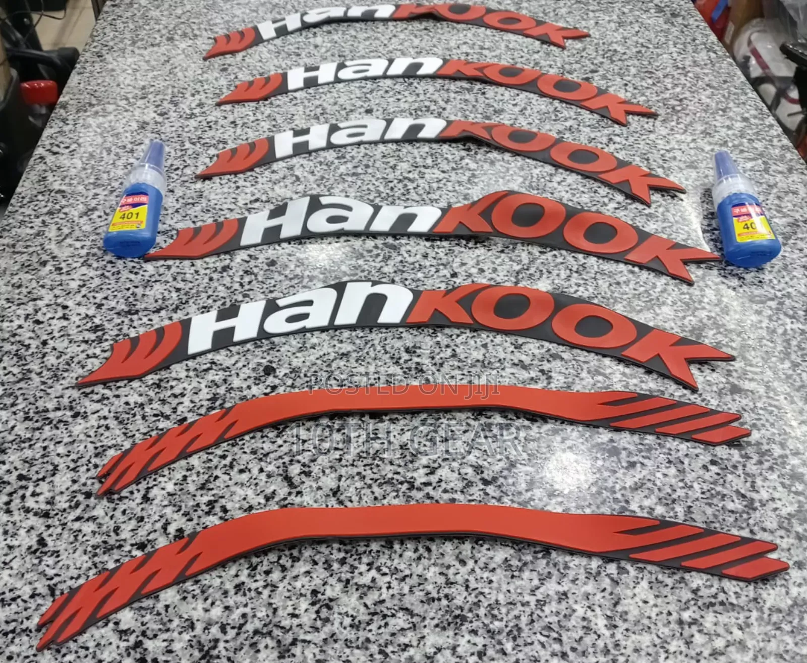 3D Hankook Tyre Sticker