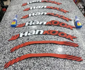 3D Hankook Tyre Sticker