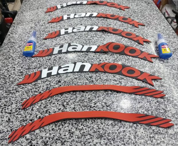 3D Hankook Tyre Sticker