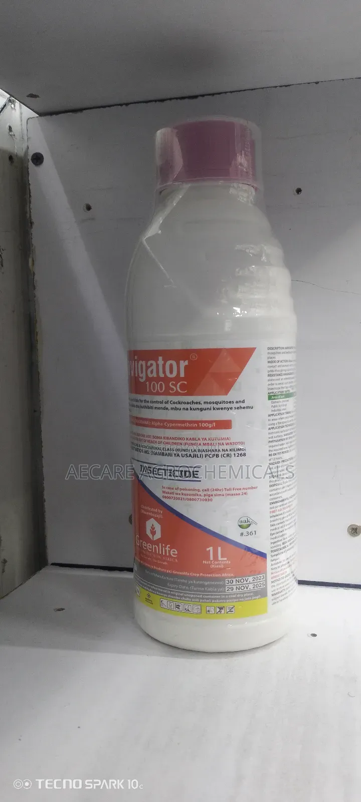 Navigator 100sc Insecticide 1litre