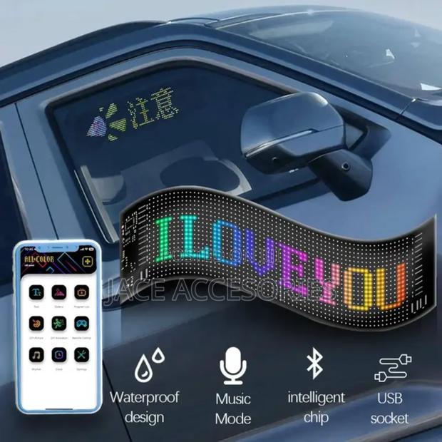 Car Led Advertising Sighn App Controlled