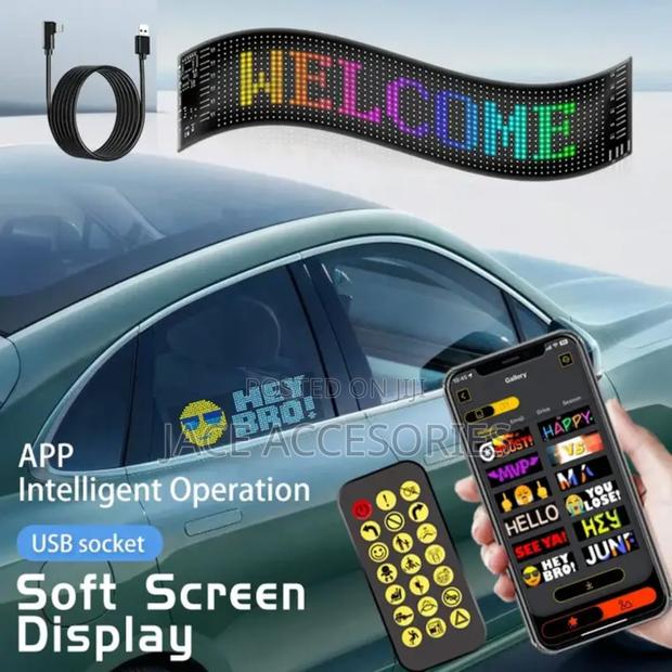 Car Led Advertising Sighn App Controlled - thumbnail 4