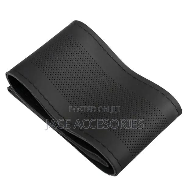 Microfiber Car Steering Leather Stitching - thumbnail 2