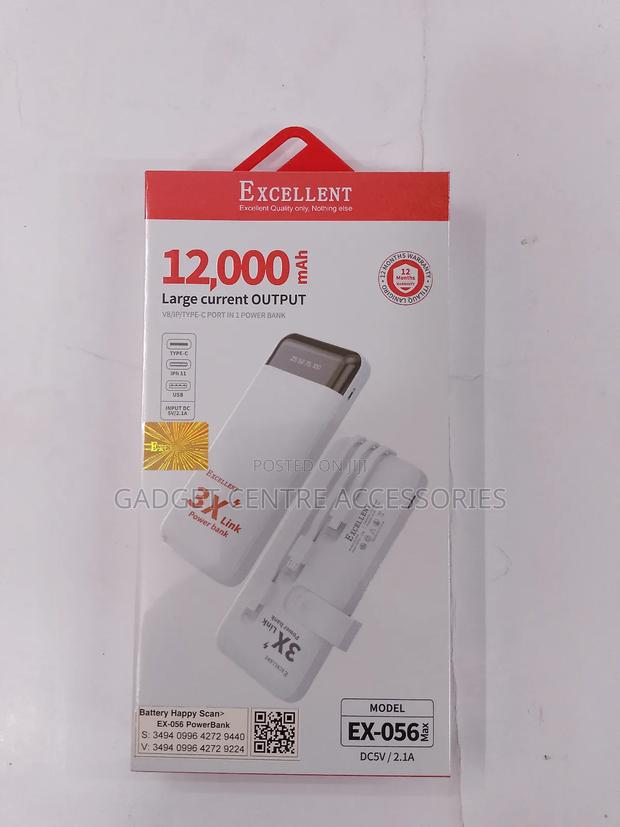 12000mah Excellent Power Bank - main view