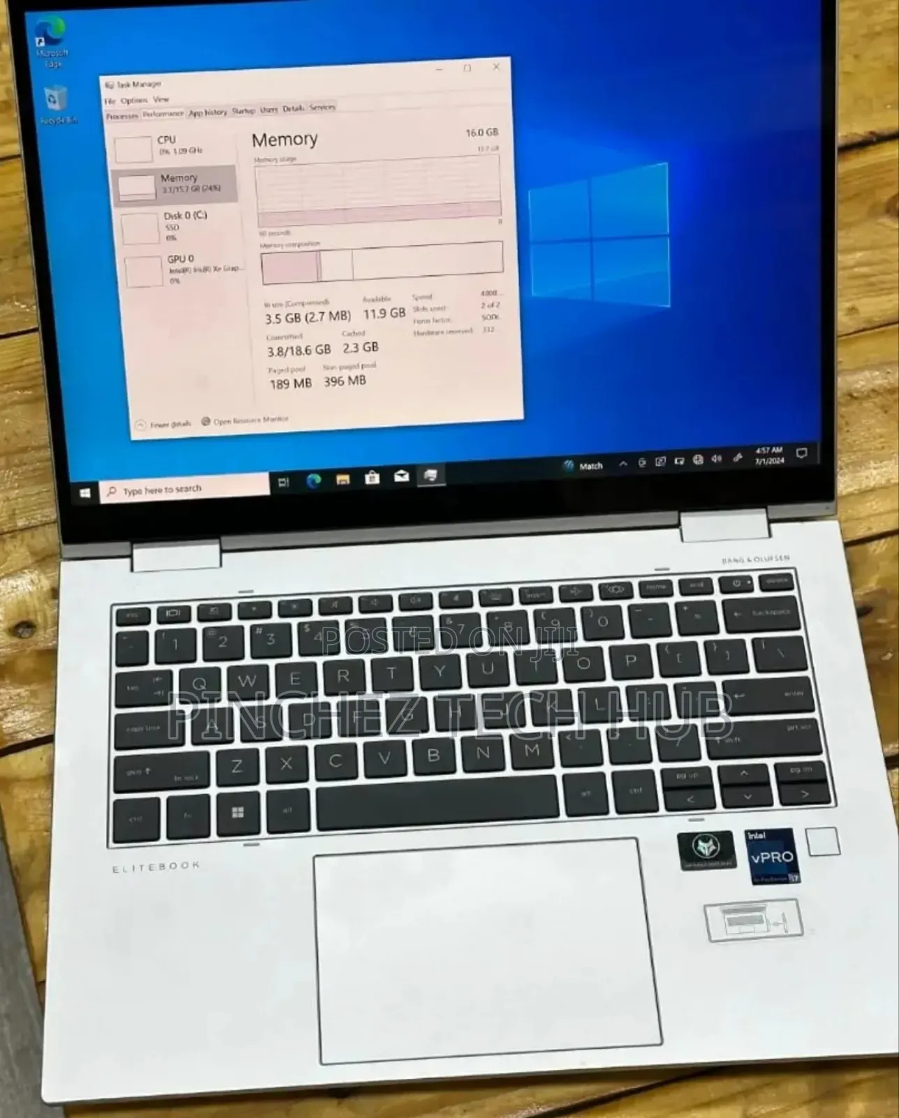 Laptop HP EliteBook 1030 16GB Intel Core I5 SSD 512GB