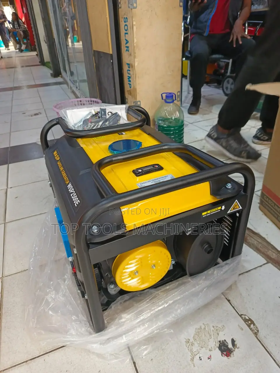 WASP 5kw Heavy Duty Petrol Generator With AVR