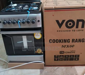 Von Hotpoint 50 By 60, 3g+1e Free Standing Cooker