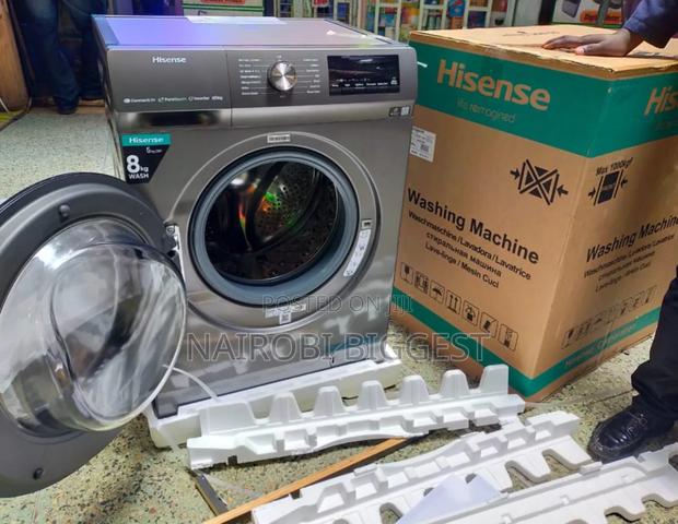 Hisense 8kgs Front Load Wash/Spin Washing Machine