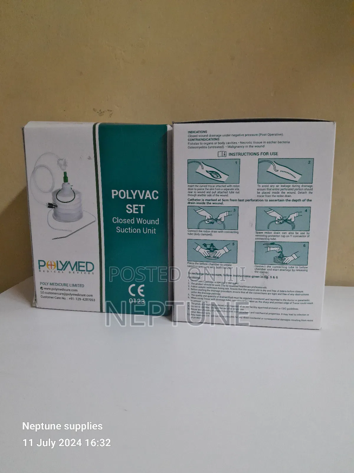 Polyvac Wound Suction
