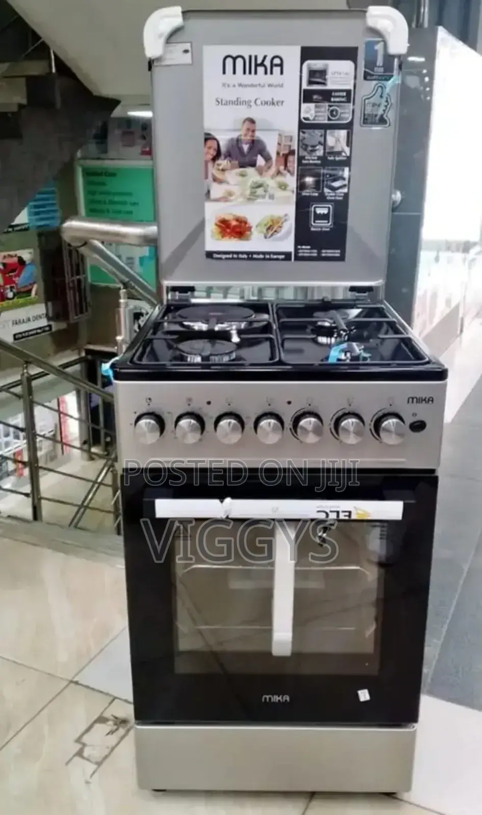 Classic Mika 50*60 3+1 Standing Cooker/Mik/A3+1t