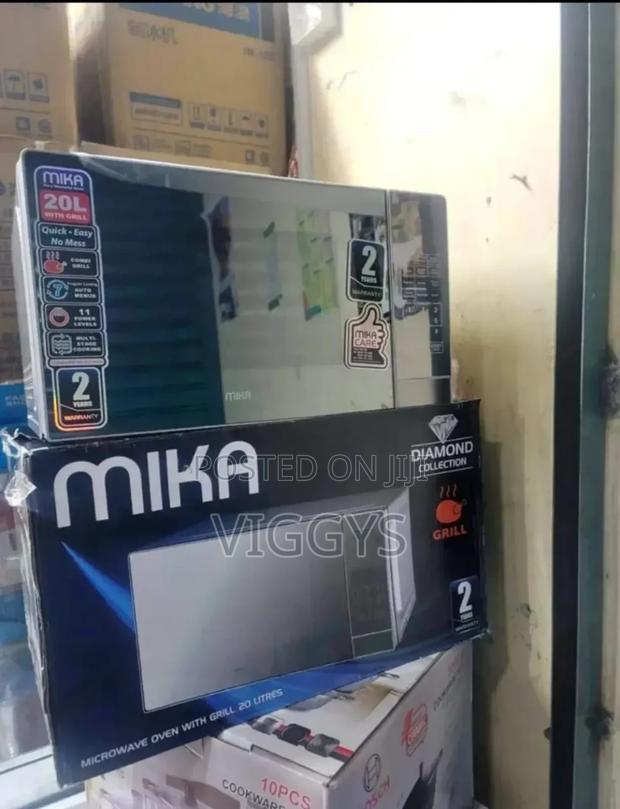 Affordable Mika Microwave Oven Grill 20ltr Silver/W20l/M