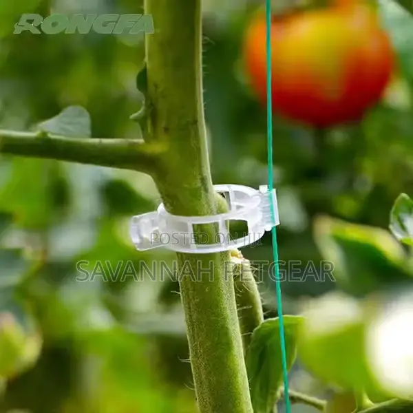 Garden Vine Plastic Tomato Vine Plant Support Clips - 100pc